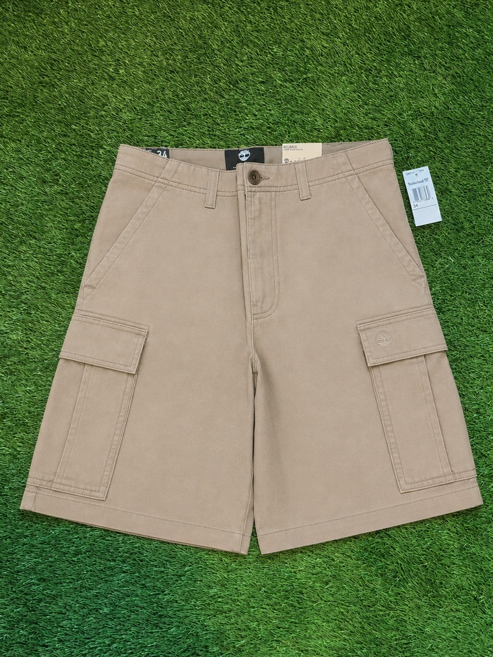 Timberland NWT Brown Relaxed Fit Cargo Shorts Men’s W34